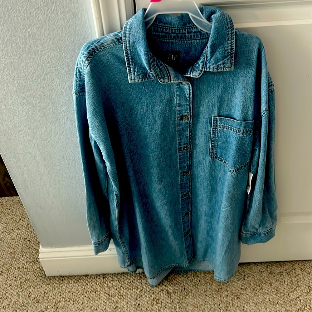 Gap girls Jean dress nwt